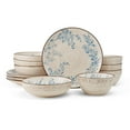 thumbnail image 4 of Pfaltzgraff® Bella 12-Piece Dinnerware Set Round Blue, 4 of 9