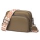 thumbnail image 3 of Bolso bandolera de cuero genuino Bolsos de mujer elegantes Bolsos casuales para vacaciones de fin de semana, 3 of 8