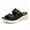 Black, variant on 2026 Foreign Trade Large Size Sandals For Women With European And Wind Mesh And Sponge Bottom Sandals