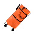 thumbnail image 2 of Xingzhi Lightweight And Durable Foldable Shopping Trolley Bag For Easy Maneuvering orange 1Set, 2 of 6