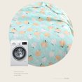thumbnail image 5 of Qocolhg Summer Cooler Quilt, Washable & Lightweight Summer Comforter Cooling Blanket for All Season Use, Machine Washable, Bedding Soft Coverlet Conditioned Quilts for Kids, 39x59 inch, Yellow, 5 of 7