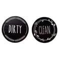 thumbnail image 1 of witspace Dishwasher Magnet Clean Dirty Sign Indicator, Trendy Universal Double Sided Kitchen Dish Washer Magnet, Magnetic Plate for Kitchen Organization and Storages, 1 of 3