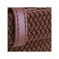 thumbnail image 4 of CTM  Elastic Braided Stretch Belt (Women), 4 of 5