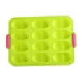 thumbnail image 1 of Moldes para Hornear de Silicona Yuarrent Grado Alimenticio Verde para Pasteles, 1 of 6