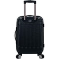 thumbnail image 3 of Rockland London Valise Rigide à Roulettes Pivotantes, Gris, Bagage Cabine 20 Pouces, Valise Rigide à Roulettes Pivotantes London, 3 of 5