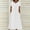 White, variant on Sentmoon Bridal Shower Dresses for Guest V Neck Polka Dots Print Long Dress Short Sleeve Regular Fit Stretchy Vacation Hawaii Plus Size Dress for Summer and Hot Weather Orange L