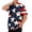 Deep Red, variant on Mens 4th Of July Shirts Independence Day Patriotric 250th Anniversary Usa Button Down Collared Shirts 1776-2026 Casual Work Short-Sleeve Outfits with Pocket Wine 2XL