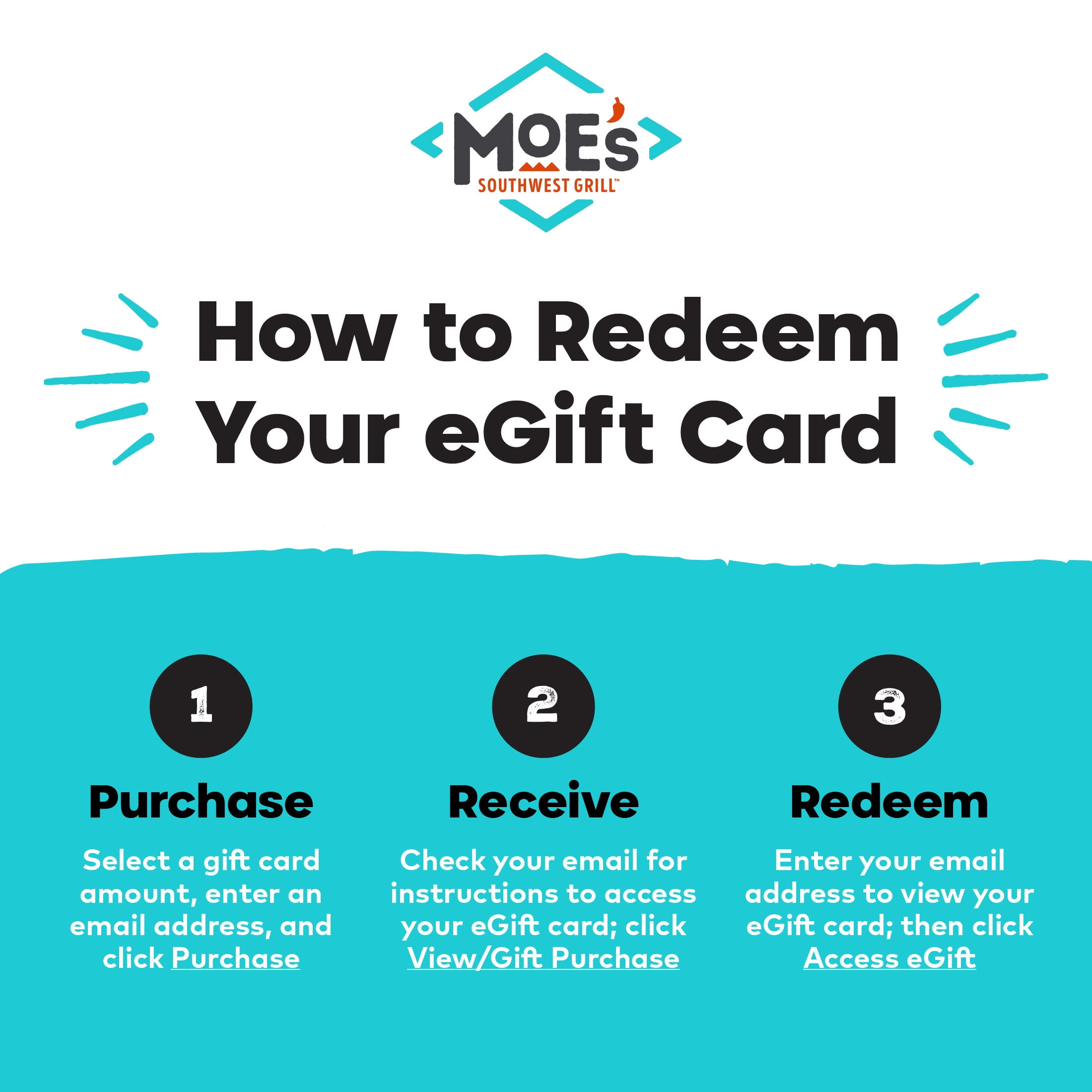moemus 30粒×4袋 Moe's Southwest Grill® eGift Card [Email Delivery] - Walmart.com