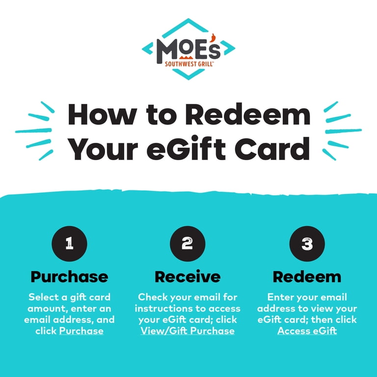 Moe's Southwest Grill® eGift Card [Email Delivery] - Walmart.com