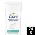 thumbnail image 2 of Dove Advanced Care Antiperspirant Deodorant Stick Unscented, 74 g, 2 of 6