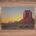 thumbnail image 6 of Ambesonne Canyon Jigsaw Puzzle, Sunset at Valley Nature, Heirloom-Quality Fun Activity for Family Durable Cardboard, 1000 pcs, Red Yellow, 6 of 6
