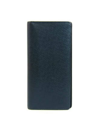 Authenticated Used Louis Vuitton Taiga Long Wallet M33404 Men's Taiga  Leather Long Bill Wallet (bi-fold) Ocean 