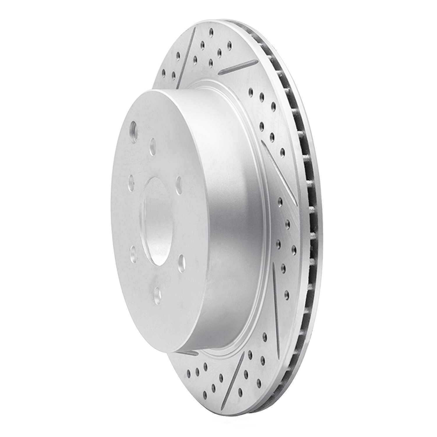 Dynamic Friction Company 830-67093L DFC Geoperformance Rotor - Drilled and Slotted