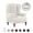 White, variant on AIGIA Wingback Chair Covers Velvet Plush Wing Chair Slipcover 1 Piece Wing Back Chair Slipcovers Sofa Cover with Elastic Bottom