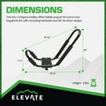 thumbnail image 4 of Elevate Support de Toit pour Kayak et Canot d'Extérieur T-RACK-DLX T-Rack, 4 of 9