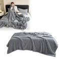 thumbnail image 2 of Dieely Flash Deals! Throw Blankets Apartment Essentials Pure Color Rabbit Plush Blanket Flannel Blanket Gift Blanket Office Nap Blanket Air Conditioning Blanket Sofa Cover Blanket Da,1 Blanket, 2 of 9