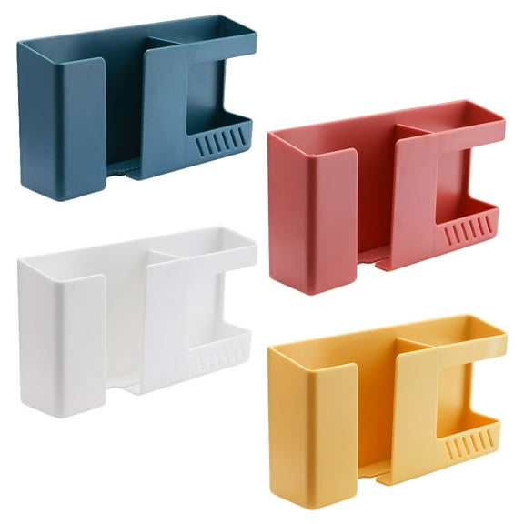 FRCOLOR  4 Pcs Cellphone Wall Shelf Wall-mounted Storage Box
