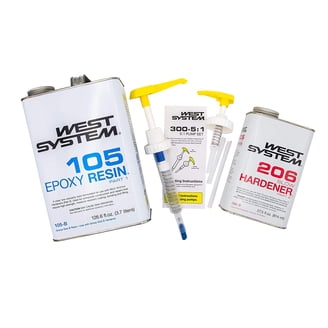 East Coast Resin 2-Gallon Epoxy Kit - Industrial Grade For Countertops, River Tables & DIY Projects