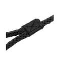 thumbnail image 2 of Premium Double Braid Nylon Dock Line with Eye Splice,  1/2" x 25' Boat Rope Docking Line,Black Mooring Rope Dockline for Boat Kayak, 2 of 4