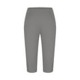thumbnail image 6 of Annhoo Womens Summer Yoga Pants Elastic Waisted Lace Stretchy Running Athletic Compression Cropped Leggings, 6 of 7