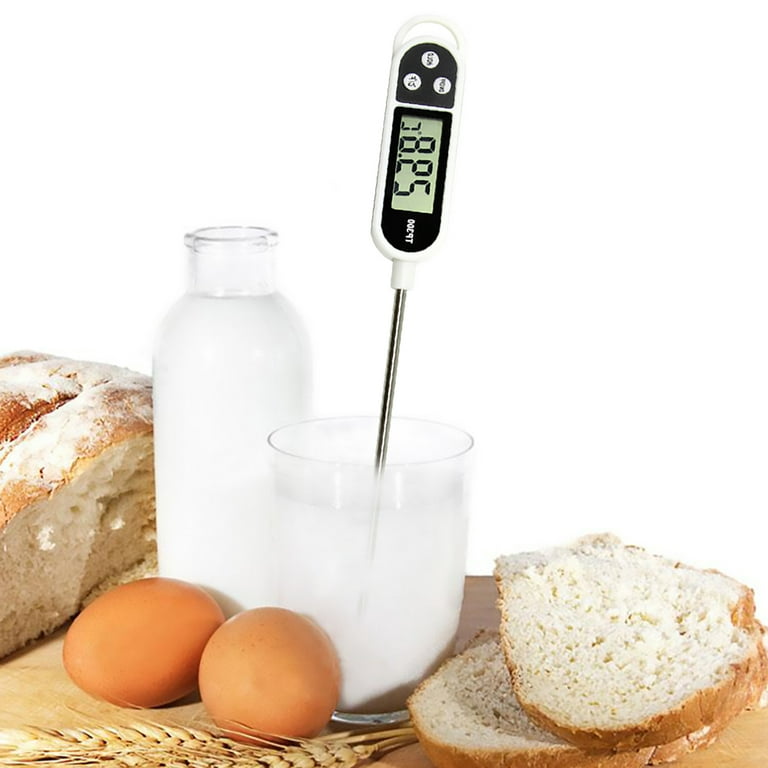 Water Thermometer Kitchen Food Food Barbecue Thermometer Over-temperature  Alarm Plug-in Milk Water Thermometer