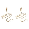 thumbnail image 1 of MasteelfCA 2pcs Snake Arm Cuff Statement Pen Charm Bangle Upper Arm Cuff Jewelry for Women, 1 of 8