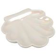 thumbnail image 1 of Shell Shaped Ceramic Plate Jewelry Tray Ceramic Ring Trinket Dish Jewelry Plate, 1 of 8