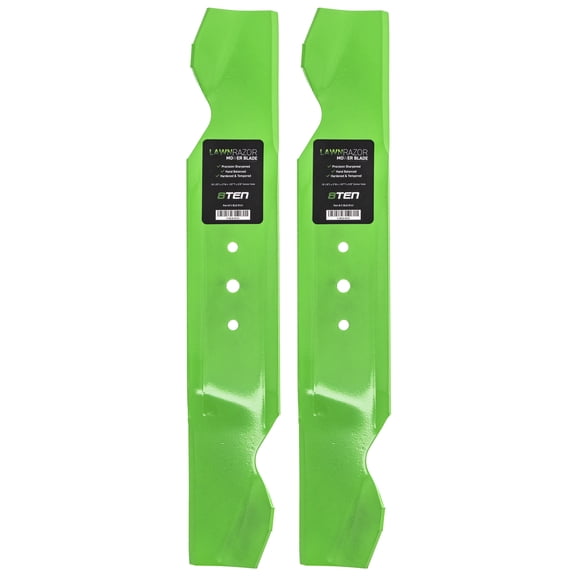 LawnRAZOR Notched High Lift Blade 36 inch for MTD 742-0496 942-0496 2 Pack 810-CBL2363D