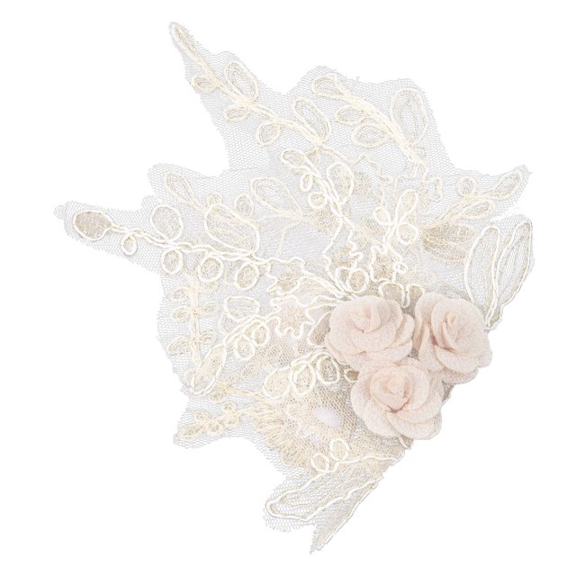 OHOIOLLA Accesorios Para Vestido De Boda Con Aplicaciones De Encaje Multicolor Para