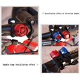 thumbnail image 4 of 2 piezas Luz trasera LED impermeable para bicicleta Ajuste constante Luz trasera para bicicleta Stark Luz para casco Luz de advertencia de seguridad Accesorios para bicicletas Azul Sailing Electrónica, 4 of 4
