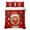 Red, variant on King Quilt Set 96''x106'', Blue Lightweight Bedspread Coverlet Set with 2 Pillow Shams, Retro Oil Painting Modern Abstract Art Breathable All Season Quilt Bedding for Bedroom/Guest Room