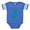 Royal Blue, variant on CafePress - 3 New Jersey - Cute Infant Baby Football Bodysuit