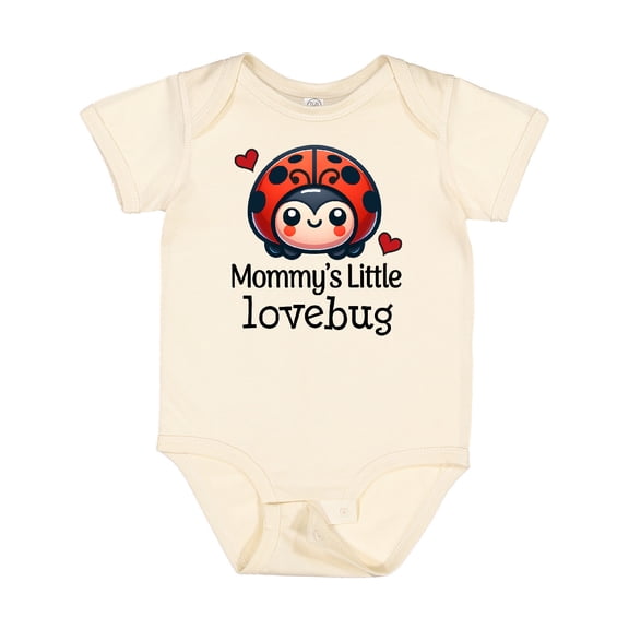 Inktastic Ladybug Mommys Little Lovebug Boys or Girls Baby Bodysuit