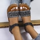 thumbnail image 1 of Zapatos de punta abierta para mujer Sandalias cómodas Sandalias de playa cómodas e informales Wmkox8yii nm4550, 1 of 4