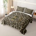 thumbnail image 3 of meiyoeat Boys Personalized Camo Gift Bed Spread Queen For Kids,Outdoor Camouflage Monogrammed B Queen Coverlet Set,3-Piece, 3 of 7