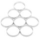 thumbnail image 2 of 8Pcs Stainless Steel Tart Ring, Heat-Resistant Perforated Cake Mousse Ring Round Double Rolled Tart, 2 of 5