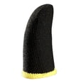 thumbnail image 2 of Mangas de Dedo de Fibra de Carbono de 18 para PUBG Juegos MóViles Mangas de Dedo de Pantalla de Contacto Negro Y Amarillo (120 Piezas), 2 of 5