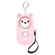 thumbnail image 1 of Alarma personal para mujeres, hombres, 130 dB, llavero portátil ligero, alarma de emergencia Oso Estilo Rosa jinwen Alarma de seguridad personal, 1 of 7