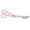 Roseate Pink, variant on Professional 6 Inch Duckbill Applique Scissors Classic Black with Precision Beveled Stainless Steel Blades and Ergonomic Plastic Handles for Sewing, Quilting, Crafting, and Detailed Fabric Cutting