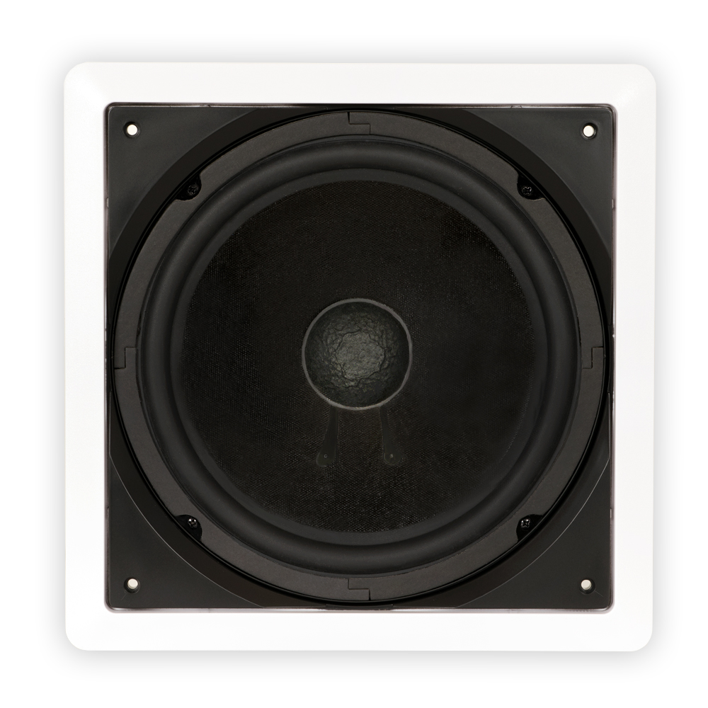 Theater Solutions TS1000 Flush Mount 10" Subwoofer Speaker and Amp 3 Pack - image 3 of 7