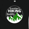 thumbnail image 4 of Inktastic Grandma's Hiking Buddy with Mountains and Trees Boys or Girls Baby T-Shirt, 4 of 5