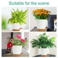 thumbnail image 4 of 5 Inch Side Water Pot Flower Pot Five-piece Set Simple Flower Pot Automatic Watering Flower Pot Indoor And Outdoor Flower Plant Flower Pots, 4 of 8