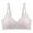 Gray, variant on LYEAA Womens Padded Everyday Bras Soft No Wire Push up Bras Wireless Support Solid Lift Sleep Bras Comfortable Wirefree Breathable Shaping Daily Bralette Beige L