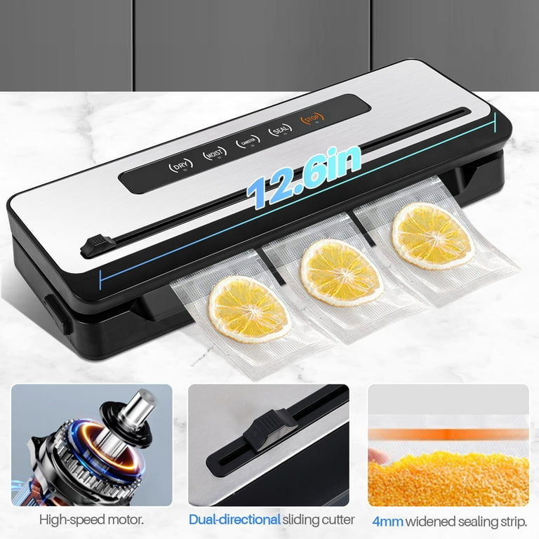 Mini Electric Vacuum Food Sealer Dry & Wet Vacuum Sealer Machine  Professional Food Sealer Sealing Machine EU Plug Durable - AliExpress