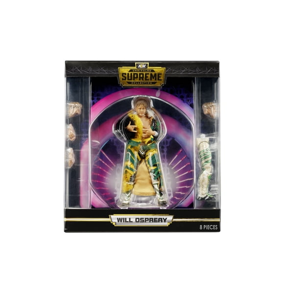 AEW Unrivaled Supreme 6 inch Figure Pack - Will Ospreay