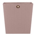 thumbnail image 3 of Cesto papelero cuadrado La Ardilla Rattan rosa satín, 3 of 5