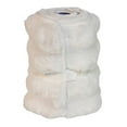 thumbnail image 3 of Kurt Adler 10 by 24-Inch White Fur Tree Collar, 3 of 6