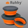 thumbnail image 2 of Collapsible Silicone Bowls - 3-piece—pa, 2 of 5