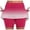 Hot Pink, variant on ibiyuan Women'S Skirts Women's Casual Solid Tennis Skirt with Pockets for Yoga Sport and Shorts Alternative