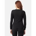 thumbnail image 4 of Fruit of the Loom Women's Recycled Waffle Thermal Top, Sizes XS-4X, 4 of 7